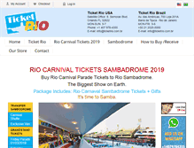 Tablet Screenshot of carnavalticketrio.com